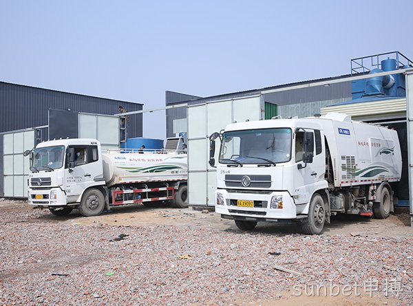 道路清扫垃圾处理设备主要包括